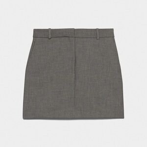 Aritzia Babaton Chisel Skirt – Heather Ionic Grey, US 6, Excellent Condition